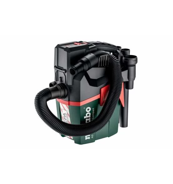 Metabo Akku-Sauger AS 18 HEPA PC Compact, Mit Manueller Filterreinigung Und HEPA Filter, Karton 3 Metabo Akku-Sauger AS 18 HEPA PC Compact, Mit Manueller Filterreinigung Und HEPA Filter, Karton